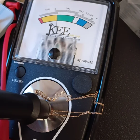 ❗️LAST DROP! 10K Gold Necklace Diamonds Journey Pendant Chain Solid real 10kt - Picture 3 of 9